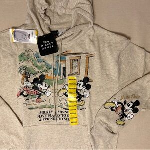 Disney Character Hoodie with Mickey Mouse Graphic